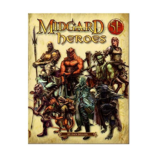 Midgard Heroes: New Heroes for 5th Edition von Kobold Press