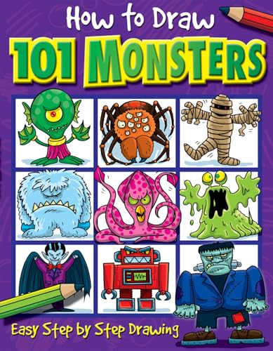 How to Draw 101 Monsters: Easy Step-by-step Drawing How to Draw 101 Monsters: Easy Step-by-step Drawing