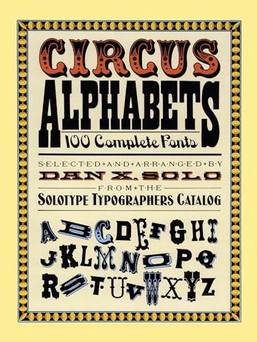 Circus Alphabets (Dover Pictorial Archives) (Dover Pictorial Archive Series) von Dover Publications