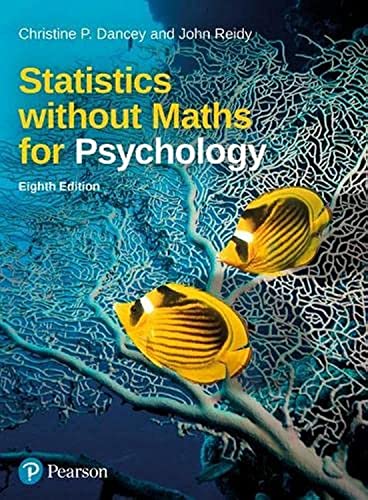 Statistics without Maths for Psychology von Pearson Education Limited