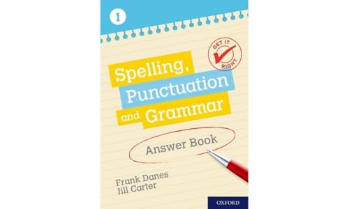 Get It Right: KS3; 11-14: Spelling, Punctuation and Grammar Answer Book 1 von Oxford University Press