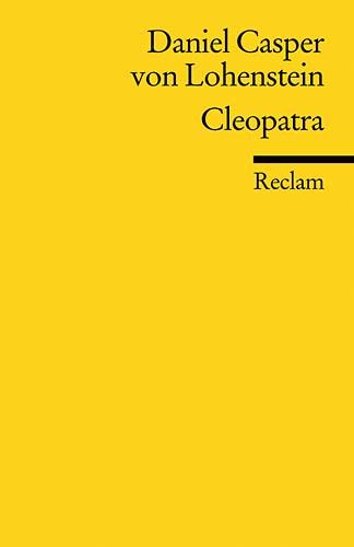 Cleopatra: Trauerspiel (Reclams Universal-Bibliothek) von Reclam Philipp Jun.
