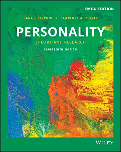 Personality: Theory and Research, EMEA Edition von Wiley