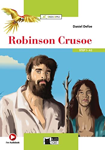 Robinson Crusoe: Lektüre mit Audio-Online (Black Cat Green Apple) von Klett