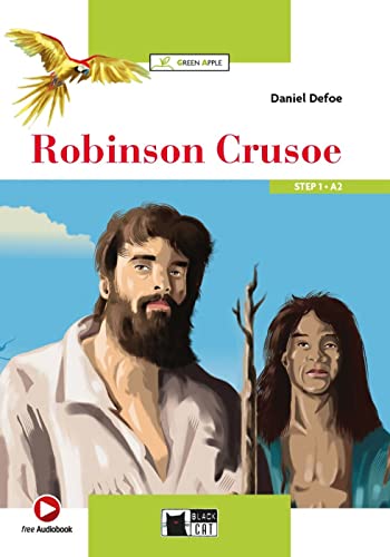 Robinson Crusoe: Lektüre mit Audio-CD (Black Cat Green Apple)