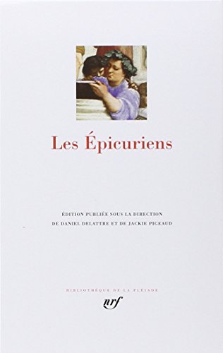 Les epicuriens - leatherbound von GALLIMARD