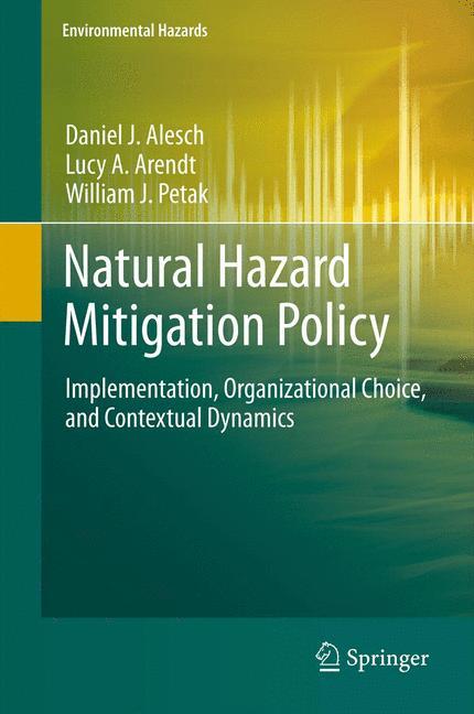 Natural Hazard Mitigation Policy von Springer Netherlands