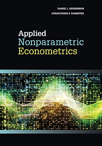 Applied Nonparametric Econometrics von Cambridge University Press