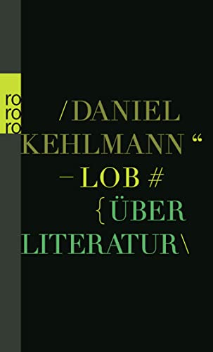 Lob: Über Literatur