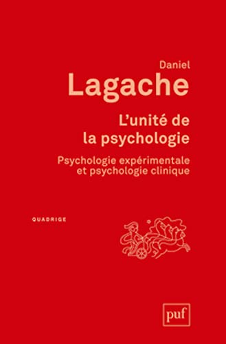 L'unité de la psychologie: Psychologie expérimentale et psychologie clinique von PUF