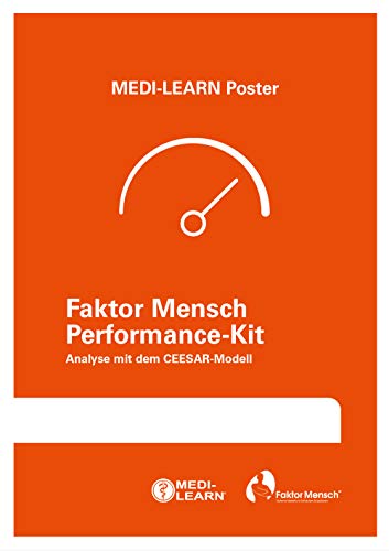 Faktor Mensch Performance-Kit - Analyse mit dem CEESAR-Modell - MEDI-LEARN Poster von MEDI-LEARN Verlag GbR