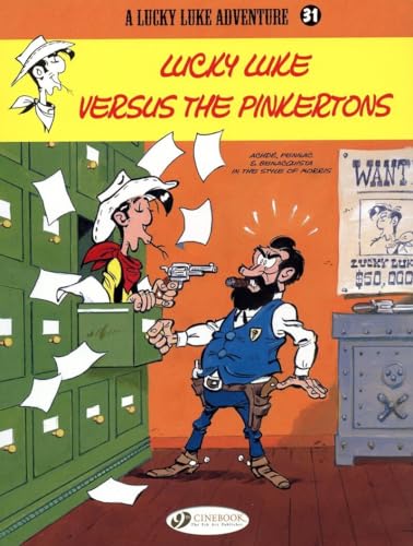 Lucky Luke Vol.31: Lucky Luke versus the Pinkertons von Cinebook Ltd