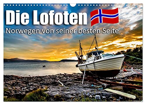 Die Lofoten - Norwegen von seiner besten Seite (Wandkalender 2024 DIN A3 quer), CALVENDO Monatskalender
