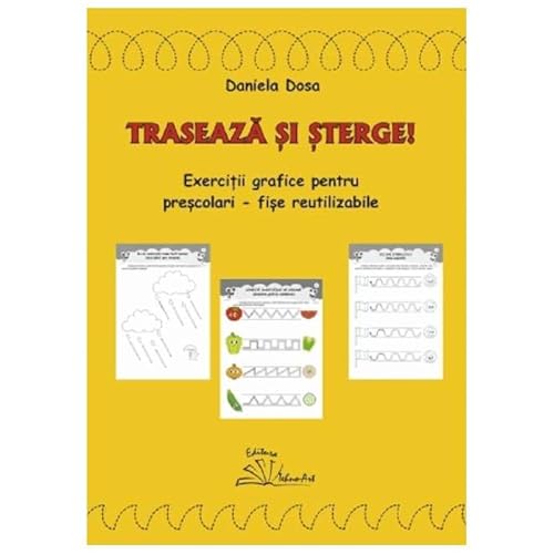 Traseaza Si Sterge! Exercitii Grafice Pentru Prescolari. Fise Reutilizabile von Tehno-Art