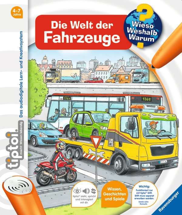 tiptoi® Die Welt der Fahrzeuge von Ravensburger Verlag