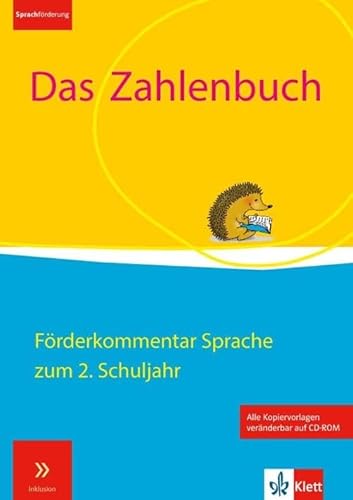 Das Zahlenbuch 2: Förderkommentar Sprache mit Kopiervorlagen und CD-ROM Klasse 2 (Das Zahlenbuch. Ausgabe ab 2017) von Klett