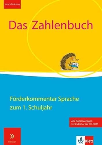 Das Zahlenbuch 1: Förderkommentar Sprache mit Kopiervorlagen und CD-ROM Klasse 1: Fördern und Inklusion (Das Zahlenbuch. Ausgabe ab 2017)