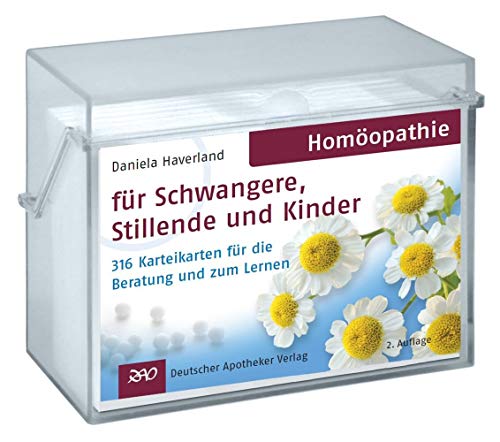 Homöopathie für Schwangere, Stillende und Kinder, 300 Karteikarten: 316 Karteikarten für die Beratung und zum Lernen