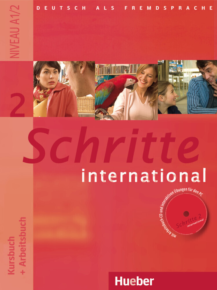 Schritte international 2. Kursbuch + Arbeitsbuch mit Audio-CD zum Arbeitsbuch und interaktiven Übungen von Hueber Verlag GmbH