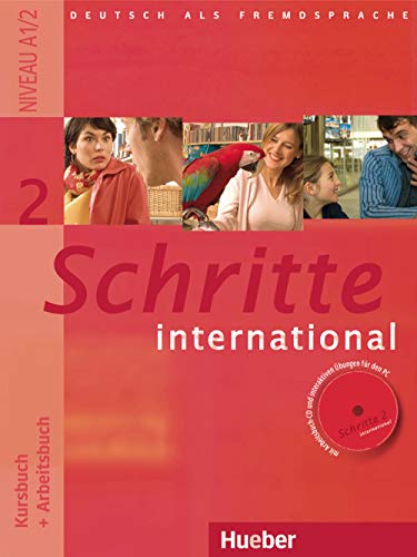 Schritte international 2: Deutsch als Fremdsprache / Kursbuch + Arbeitsbuch mit Audio-CD zum Arbeitsbuch und interaktiven Übungen von Hueber Verlag GmbH