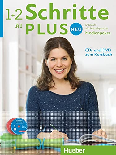 Schritte plus Neu - Deutsch als Fremdsprache, Bd.1+2 : Medienpaket, 5 Audio-CDs und 1 DVD zum Kursbuch: 5 Audio-CDs und 1 DVD zum Kursbuch.Deutsch als Fremdsprache Schritte plus Neu - Deutsch als Fremdsprache, Bd.1+2 : Medienpaket, 5 Audio-CDs und 1 DVD zum Kursbuch: 5 Audio-CDs und 1 DVD zum Kursbuch.Deutsch als Fremdsprache