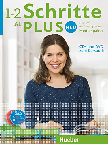 Schritte plus Neu - Deutsch als Fremdsprache, Bd.1+2 : Medienpaket, 5 Audio-CDs und 1 DVD zum Kursbuch: 5 Audio-CDs und 1 DVD zum Kursbuch.Deutsch als Fremdsprache