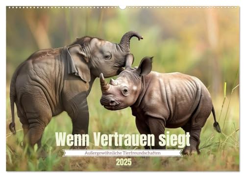Wenn Vertrauen siegt (Wandkalender 2025 DIN A2 quer), CALVENDO Monatskalender von CALVENDO