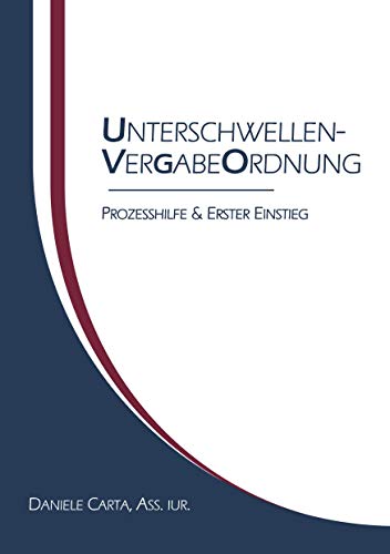 Unterschwellenvergabeordnung (UVgO) von Bookmundo Direct