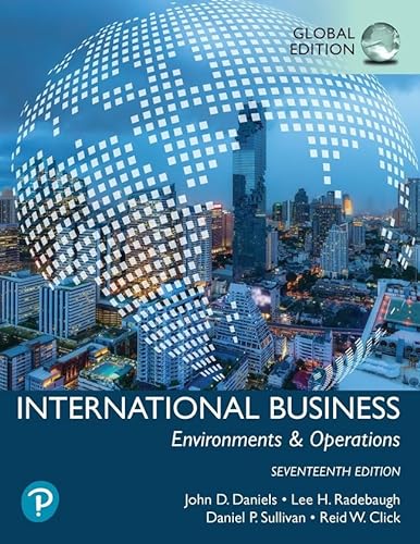 International Business, Global Edition von Pearson Education Limited