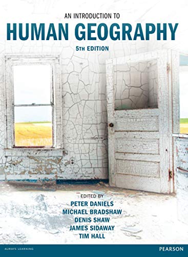 An Introduction to Human Geography 5th edn von Pearson