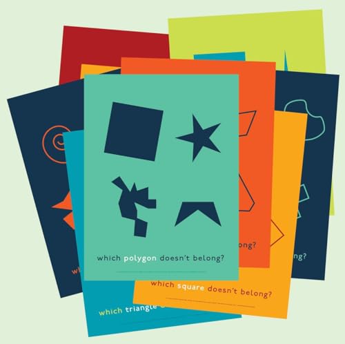Which One Doesn't Belong? Shapes Poster Set von Stenhouse Publishers