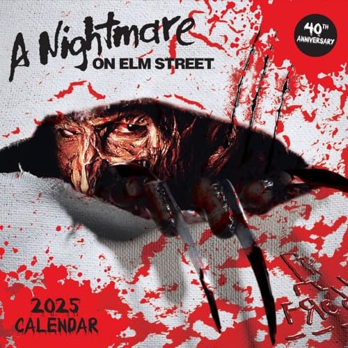 A Nightmare on Elm Street – Mörderische Träume – Offizieller Kalender 2025: Original Danilo-Kalender [Mehrsprachig] [Kalender] (Wall-Kalender)