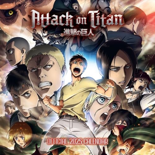 Attack on Titan – Kalender 2025 – Wandkalender: Original Danilo-Kalender [Mehrsprachig] [Kalender] (Wall-Kalender)