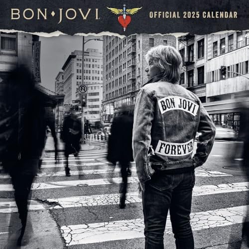Bon Jovi – Offizieller Kalender 2025: Original Danilo-Kalender [Mehrsprachig] [Kalender] (Wall-Kalender)