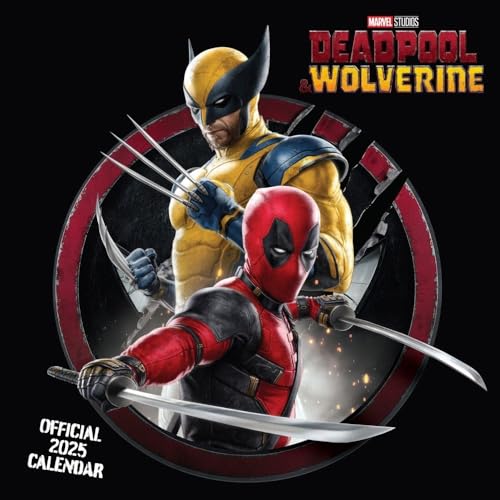 Deadpool – Offizieller Kalender 2025: Original Danilo-Kalender [Mehrsprachig] [Kalender] (Wall-Kalender)