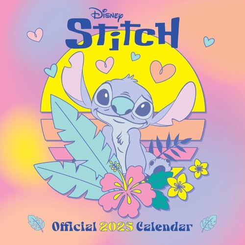 Disney Lilo and Stitch – Lilo und Stitch – Offizieller Kalender 2025 – Wandkalender: Original Danilo-Kalender [Mehrsprachig] [Kalender] (Wall-Kalender)