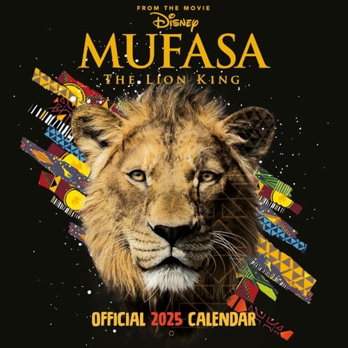 Disney Mufasa – Der König der Löwen – Offizieller Kalender 2025 – Wandkalender: Original Danilo-Kalender [Mehrsprachig] [Kalender] (Wall-Kalender) von Danilo Promotions LTD