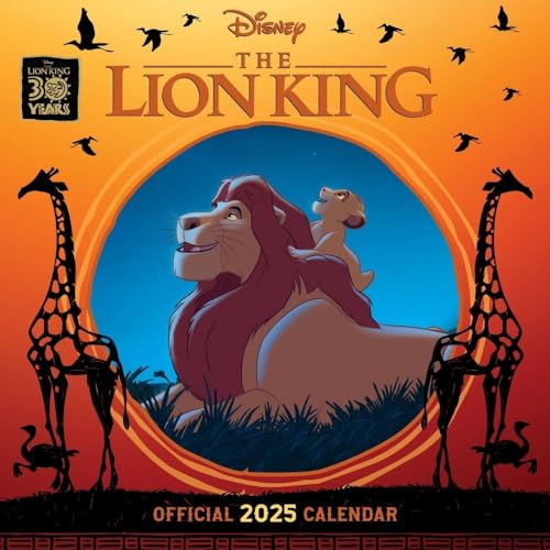 Disney The Lion King – Der König der Löwen – Offizieller Kalender 2025 – Wandkalender: Original Danilo-Kalender [Mehrsprachig] [Kalender] (Wall-Kalender)