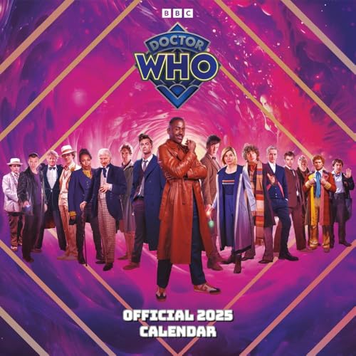 Doctor Who – The Classic Edition 2025 – Wandkalender: Original Danilo-Kalender [Mehrsprachig] [Kalender] (Wall-Kalender)