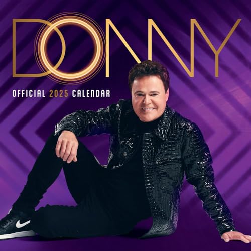 Donny Osmond 2025 – Offizieller Kalender: Original Danilo-Kalender [Mehrsprachig] [Kalender] (Wall-Kalender) von Danilo Promotions LTD