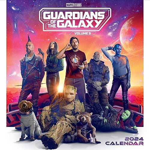 Guardians of the Galaxy – Groot – Offizieller Kalender 2024: Original Danilo-Kalender [Mehrsprachig] [Kalender] (Wall-Kalender)