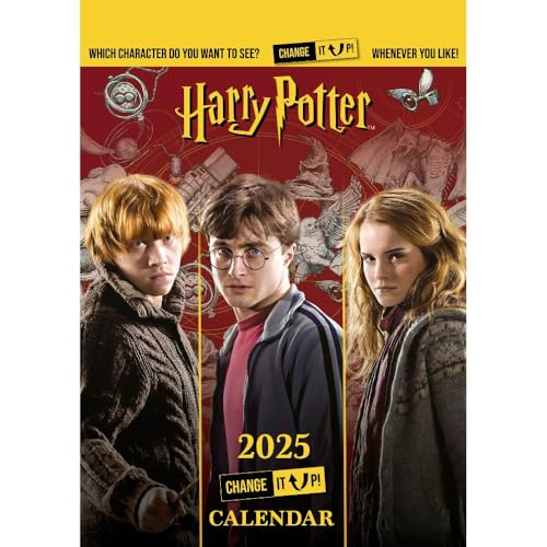 Harry Potter – Change it up – A3-Posterkalender 2025 – Wandkalender: Original Danilo-Kalender [Mehrsprachig] [Kalender]