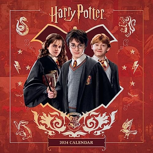 Harry Potter – Offizieller Kalender 2024 – Wandkalender: Original Danilo-Kalender [Mehrsprachig] [Kalender] (Wall-Kalender)