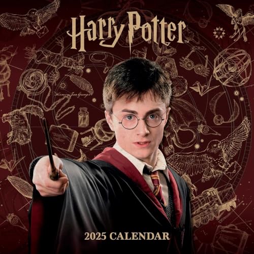 Harry Potter – Offizieller Kalender 2025 – Wandkalender: Original Danilo-Kalender [Mehrsprachig] [Kalender] (Wall-Kalender)