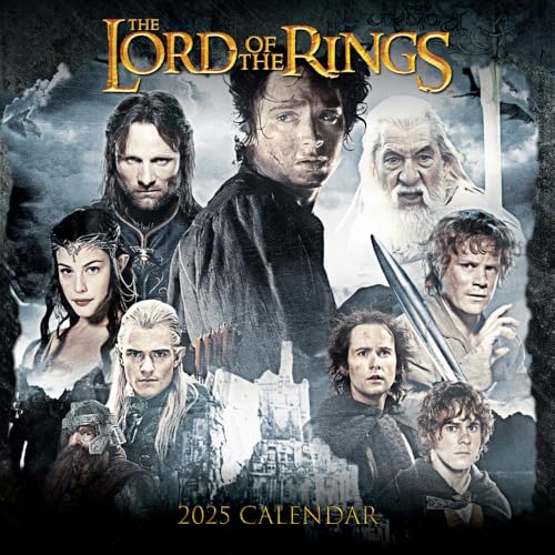 Lord of the Rings – Der Herr der Ringe 2025 – Wandkalender: Original Danilo-Kalender [Mehrsprachig] [Kalender] (Wall-Kalender)