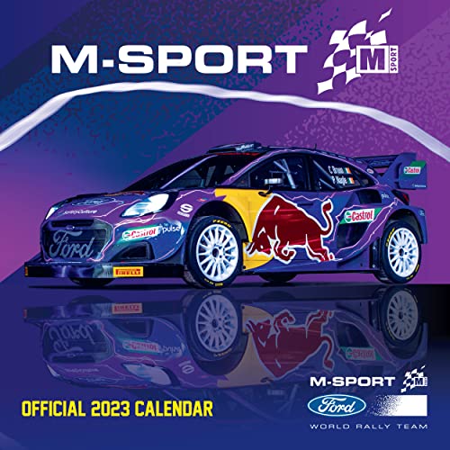 M-Sport Ford World Rally Kalender 2023 – Wandkalender: Original Danilo-Kalender [Mehrsprachig] [Kalender] (Wall-Kalender)