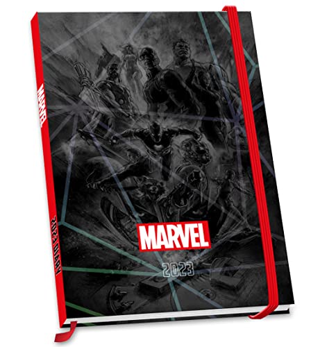Marvel – A5-Tischkalender 2023: Original Danilo-Kalender [Mehrsprachig] [Kalender] (Desk Diary)