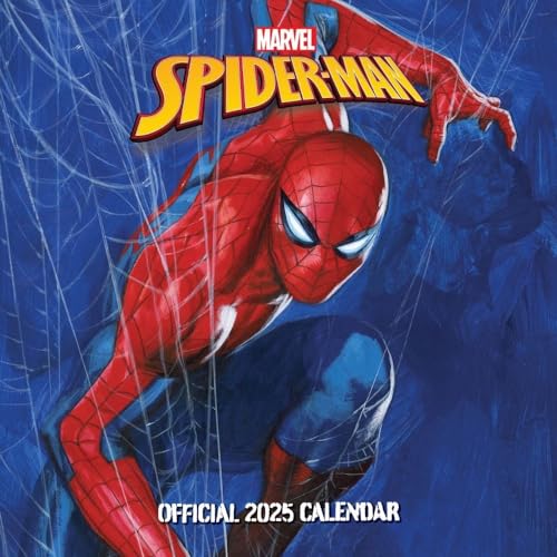 Marvel Spider-Man – Spiderman – Offizieller Kalender 2025: Original Danilo-Kalender [Mehrsprachig] [Kalender] (Wall-Kalender) von Danilo Promotions LTD