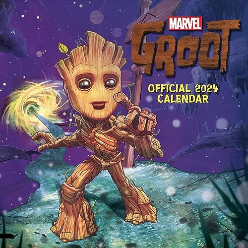 Marvel Studios – I am Groot – Ich bin Groot – Offizieller Kalender 2024: Original Danilo-Kalender [Mehrsprachig] [Kalender] (Wall-Kalender) von Danilo