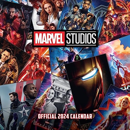 Marvel Studios – Offizieller Kalender 2024: Original Danilo-Kalender [Mehrsprachig] [Kalender] (Wall-Kalender) von Danilo